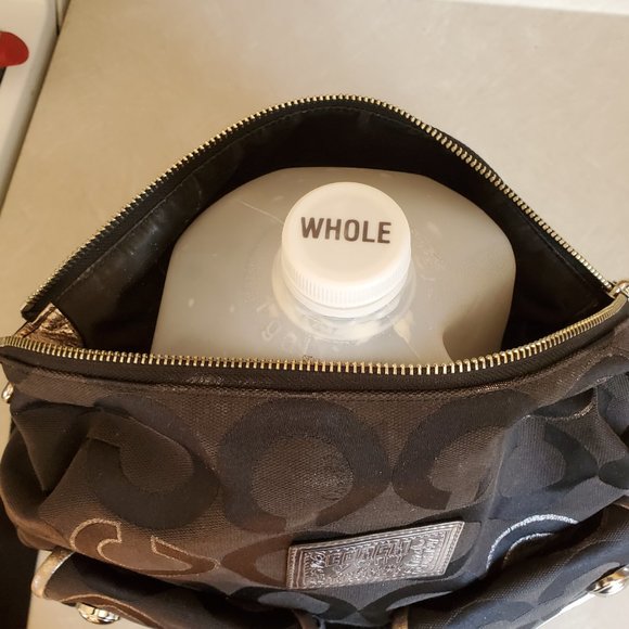 Coach Poppy Signature C's Shoulder Bag Purse c - Picture 3 of 14